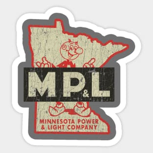 Minnesota Power and Light Co. 1923 Sticker